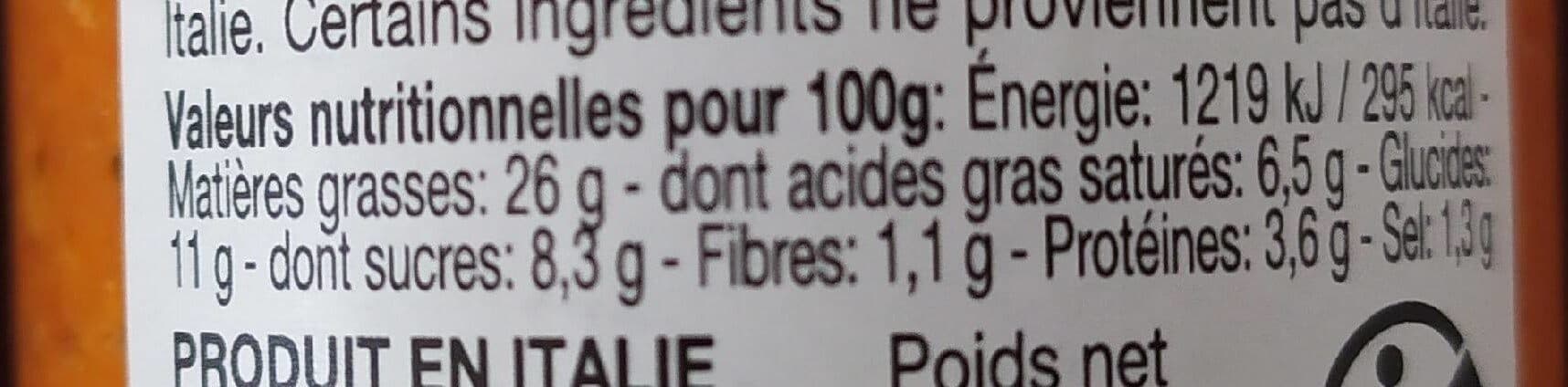Florelli Le pesto à la calabrese packshot