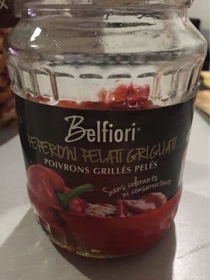 Belfiori Poivrons grillés pelés packshot