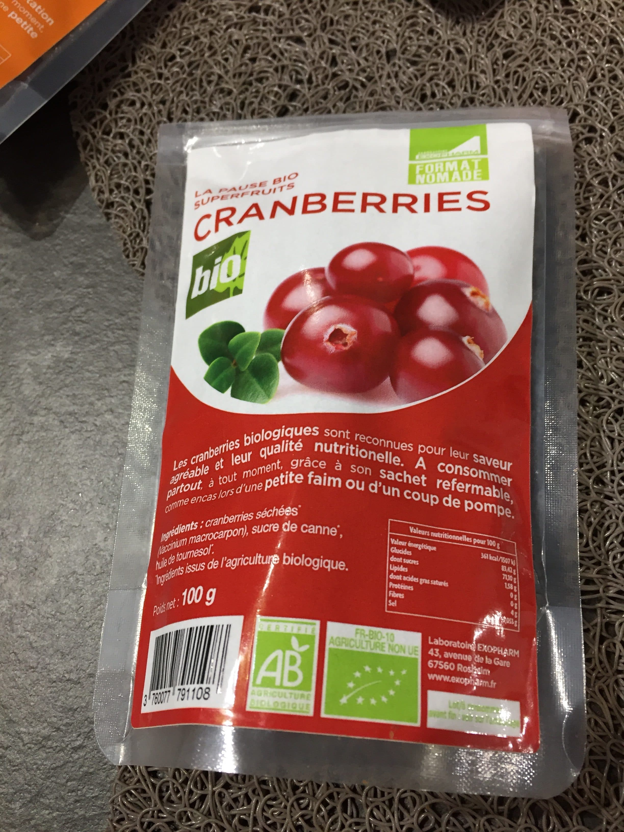 Laboratoire Exopharm La Pause Bio Superfruits packshot