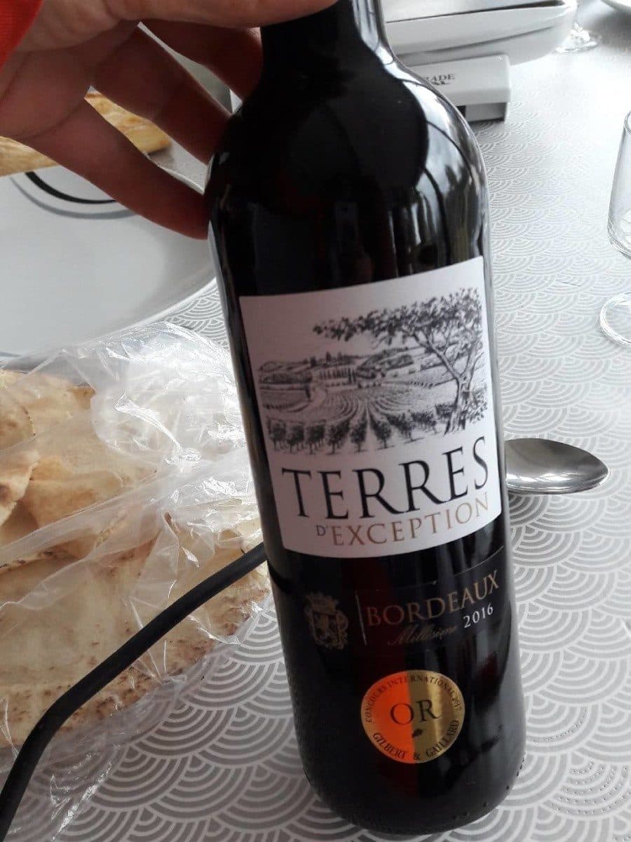 Bordeaux AOP Terres d'exception packshot
