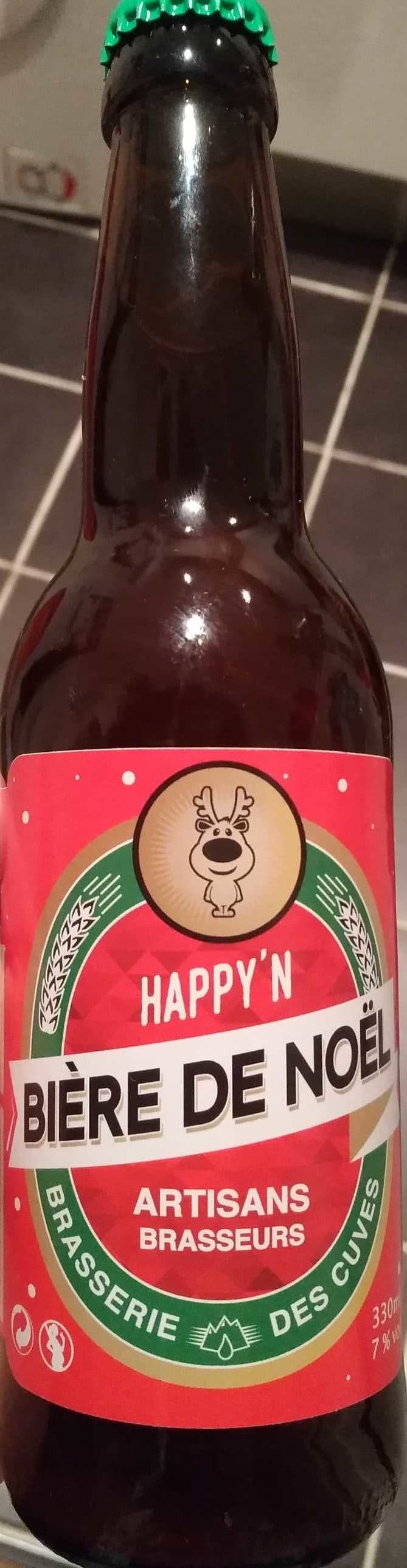 Brasserie des Cuves Happy'N Bière de Noël packshot