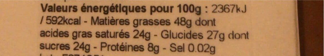 Comptoir du Cacao Tablette noire Noisette Caramelisée packshot