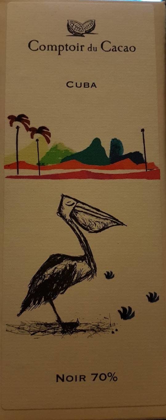 Comptoir Du Cacao Cuba noir 70% packshot