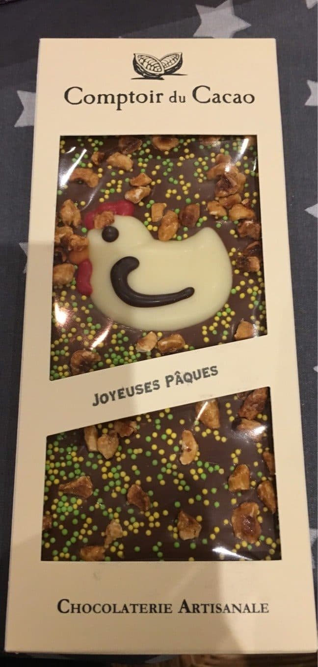 Comptoir du Cacao Lait Joyeuses Pâques packshot