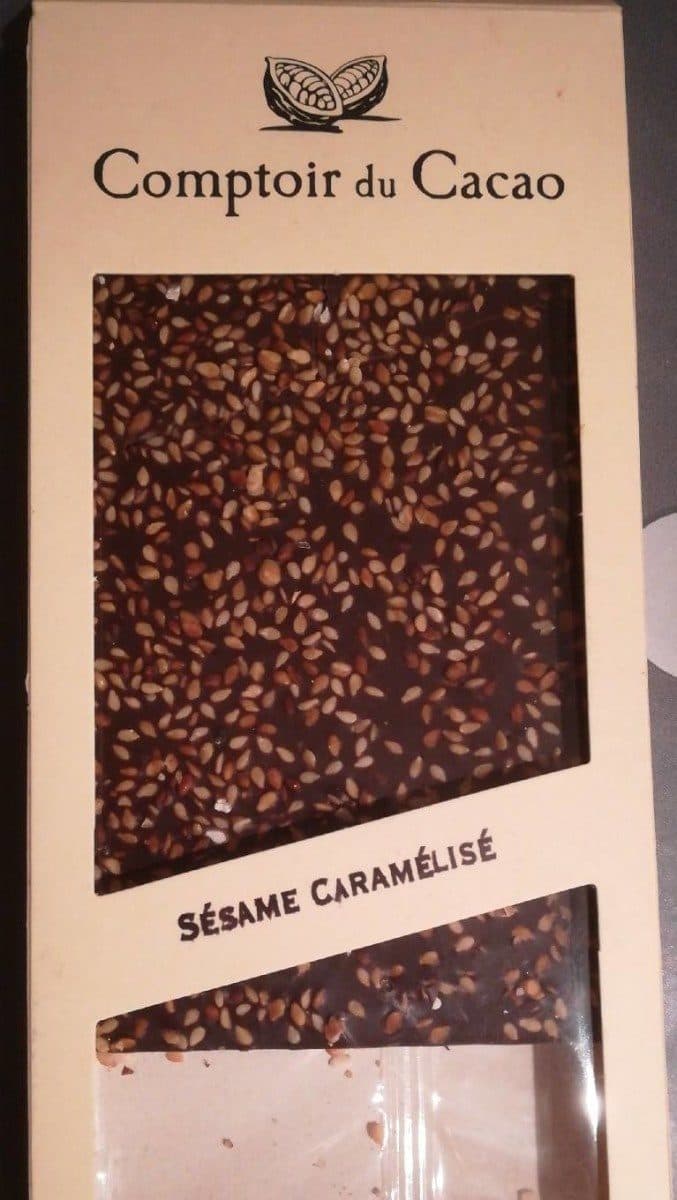 Comptoir du Cacao Sésame caramélisé packshot