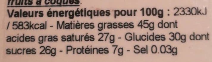 Comptoir du Cacao Sésame caramélisé packshot