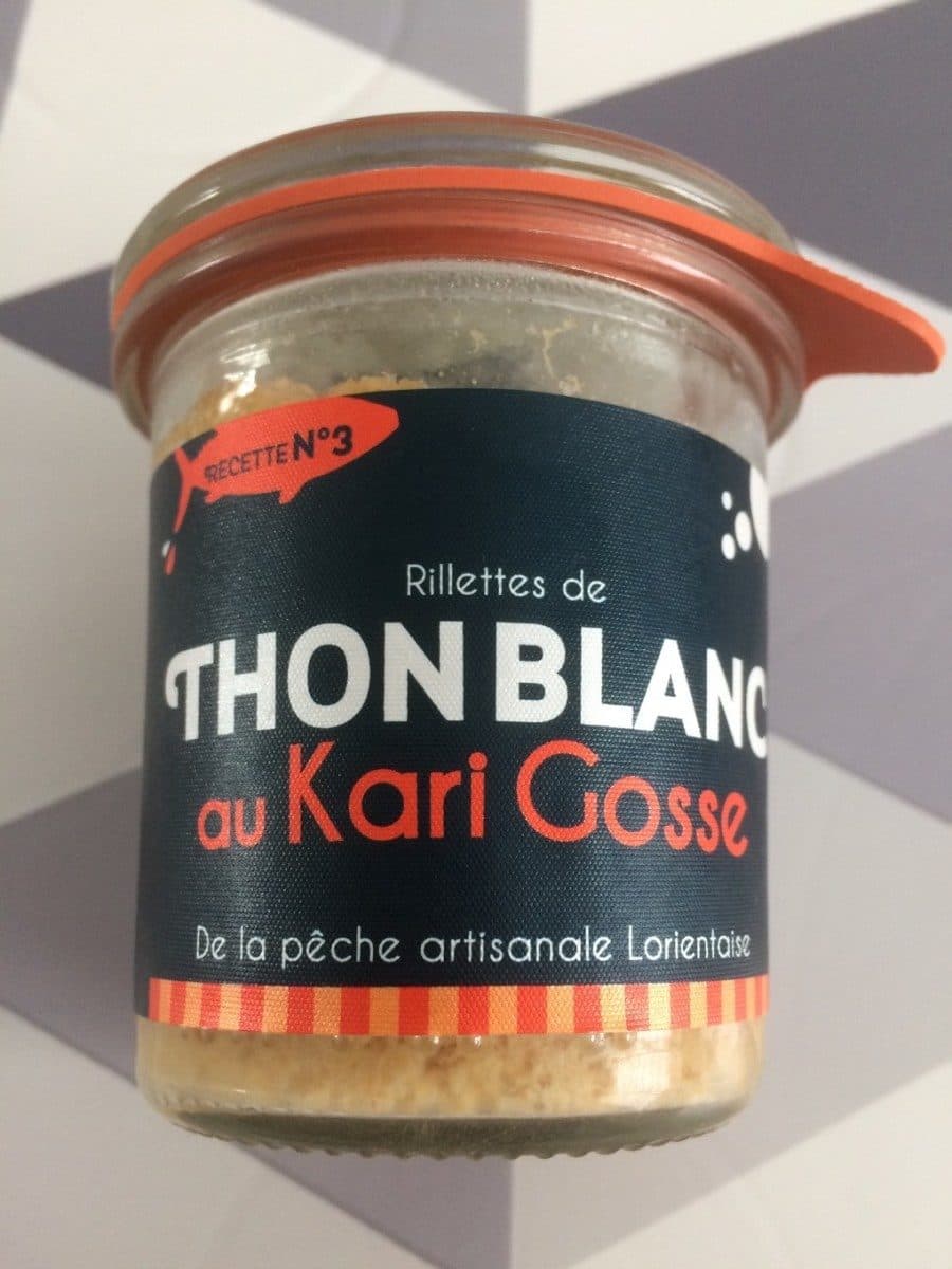 WECK8 RILLETTES DE THON BLANC au Kary Gosse packshot