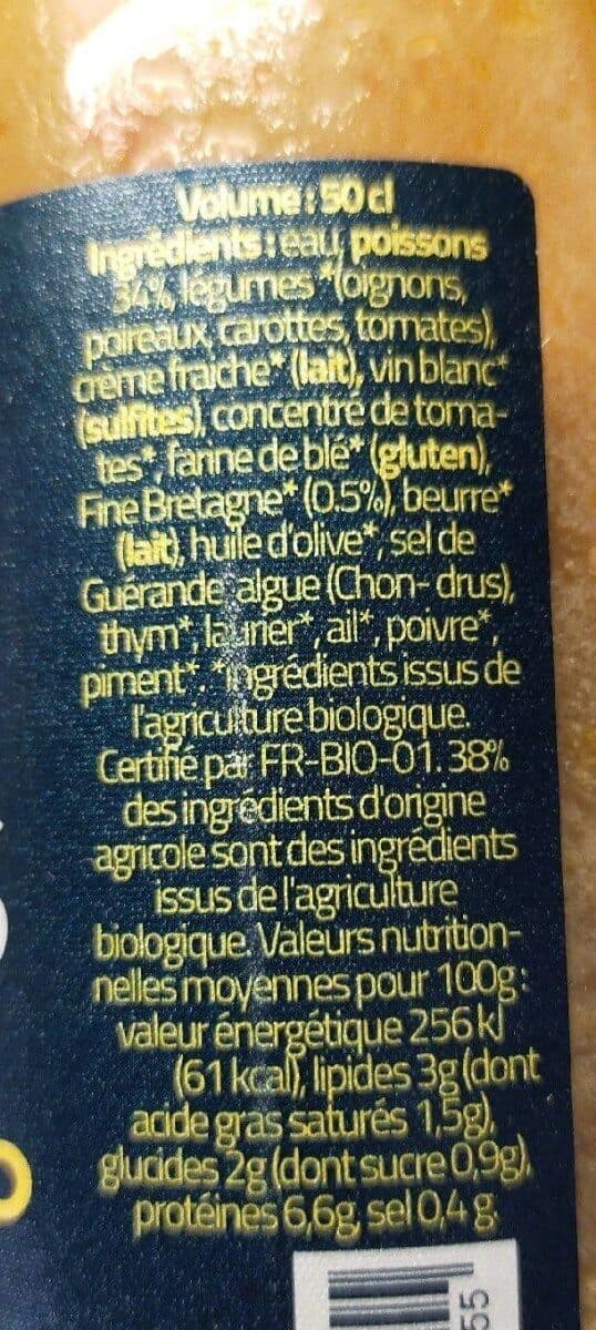 Fine Bretagne Soupe poisson packshot