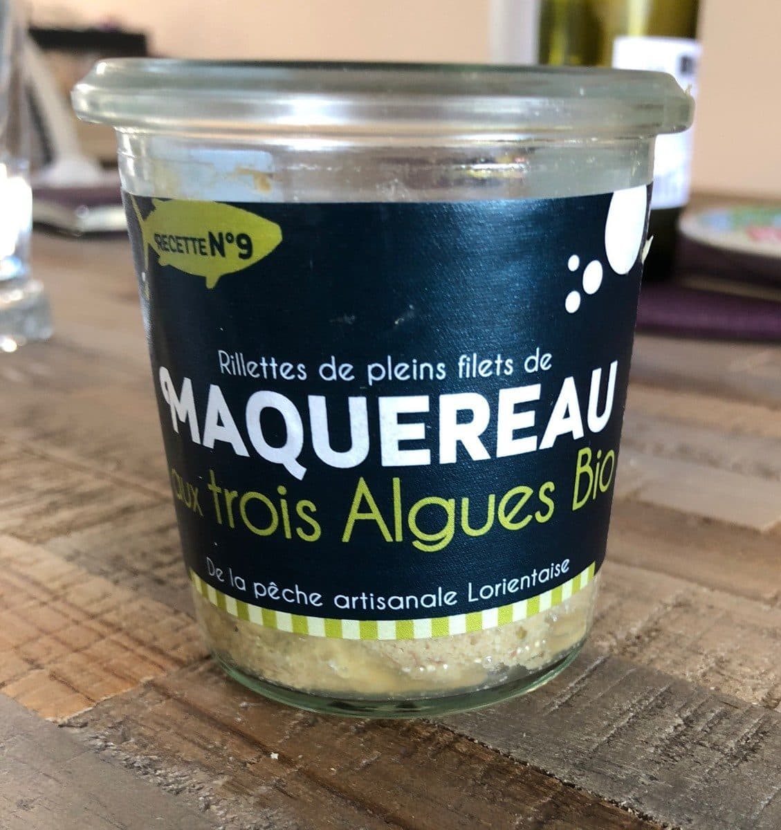 Open Food Facts Rillettes Maquereau 3 algues packshot