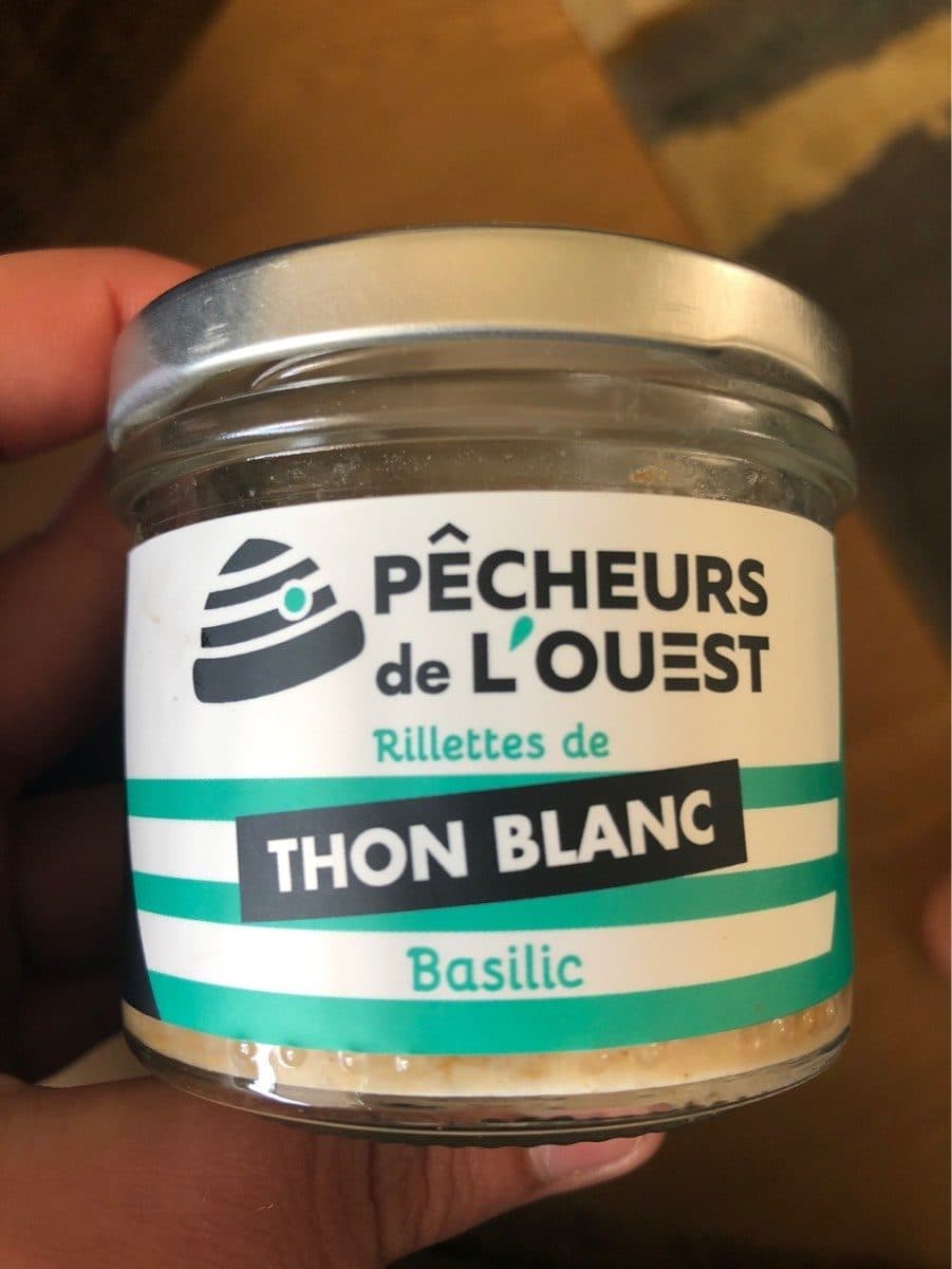 Pecheurs De L'ouest Rillettes de thon basilic packshot