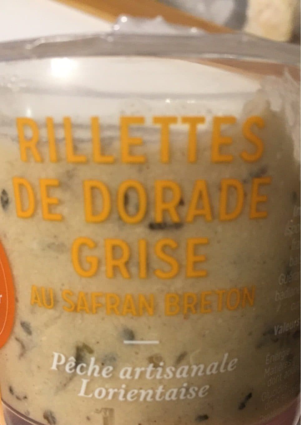L'Apéro du Poissonnier Rillettes de dorade grise packshot
