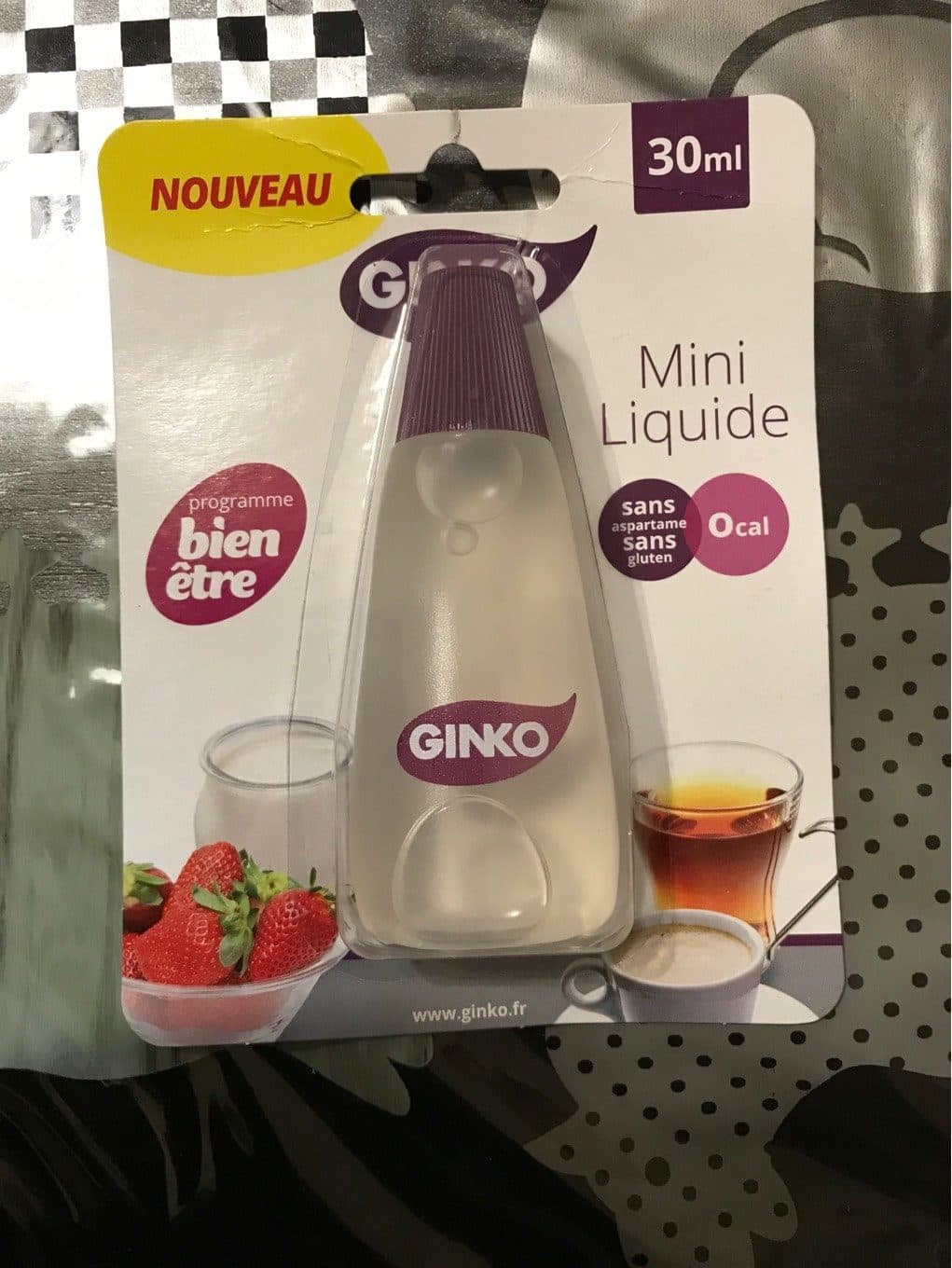 Ginko Édulcorante liquide packshot