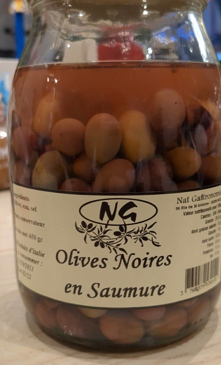 DNCH Olives noires en saumure packshot