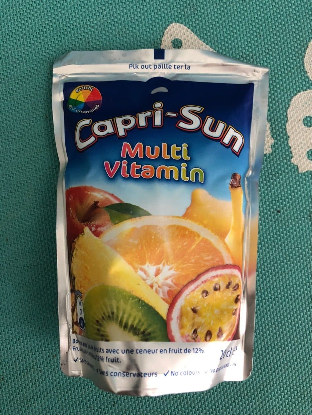 Capri sun Multivitamin packshot