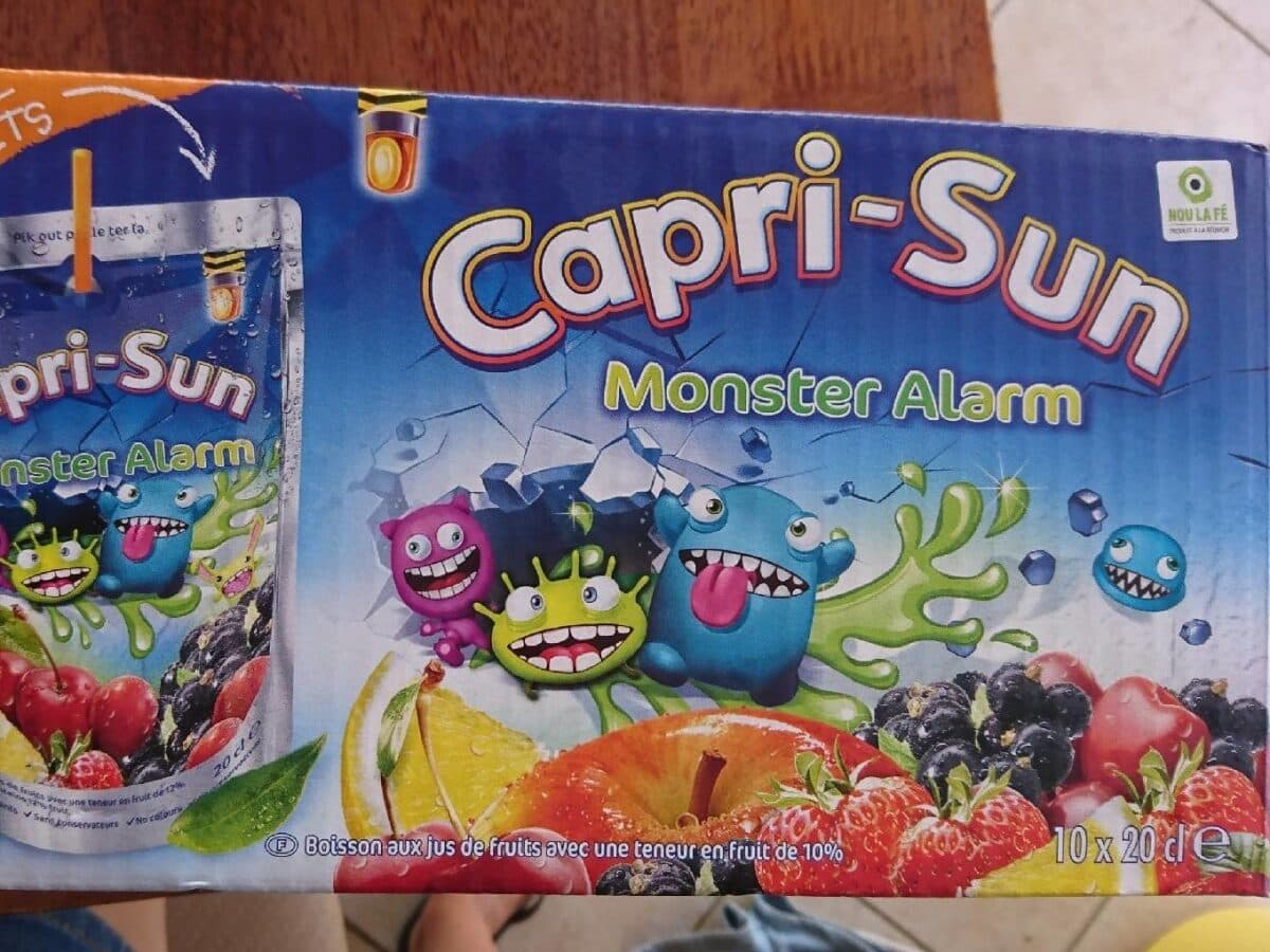 Capri-Sun Monster Alarm packshot