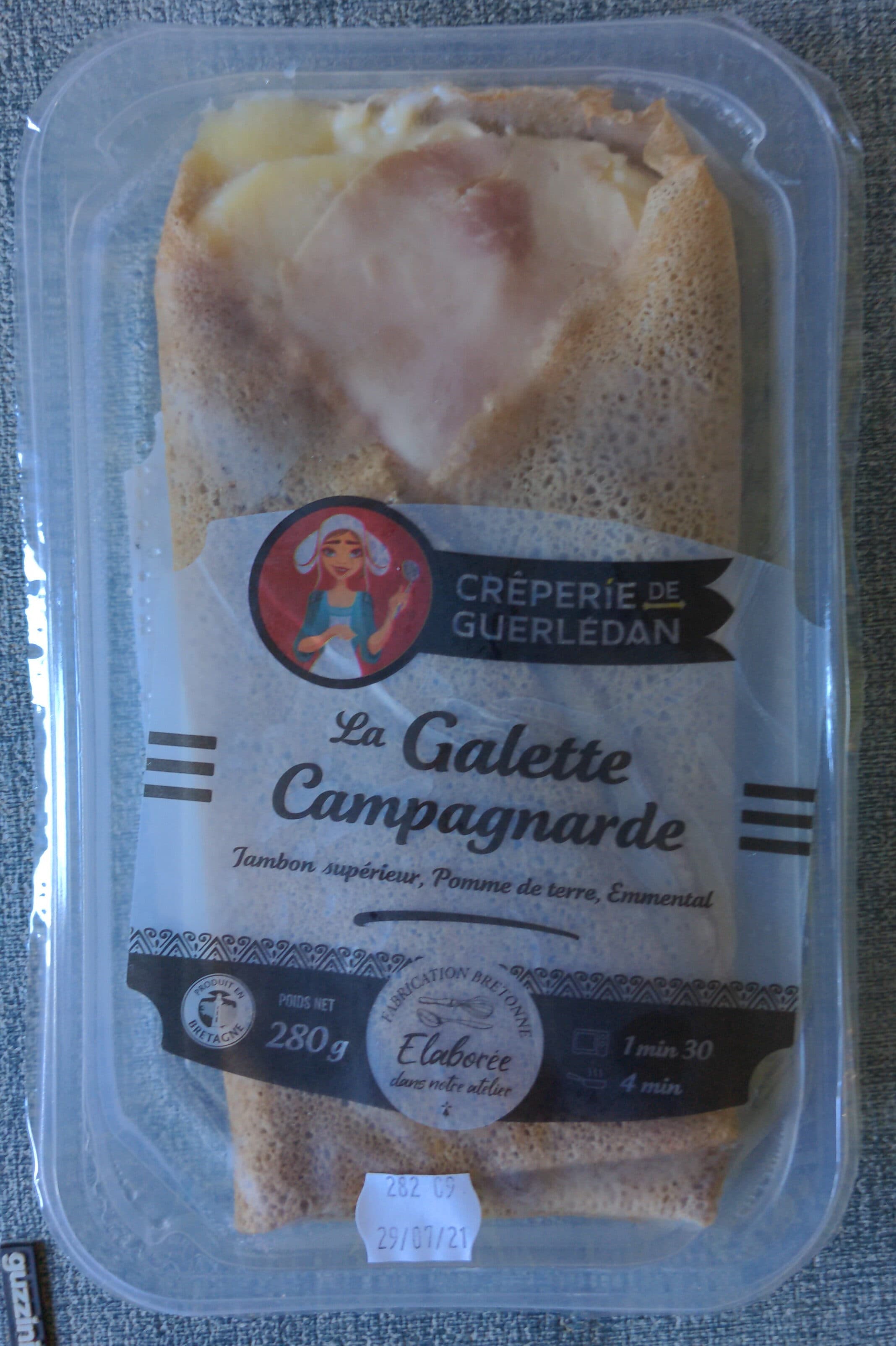 Crêperie de Guerlédan La galette campagnarde packshot