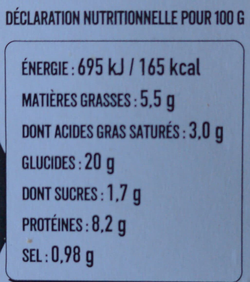 Crêperie de Guerlédan La galette campagnarde packshot