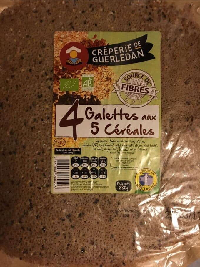 Crêperie de Guerlédan 4 Galettes aux 5 Céréales packshot