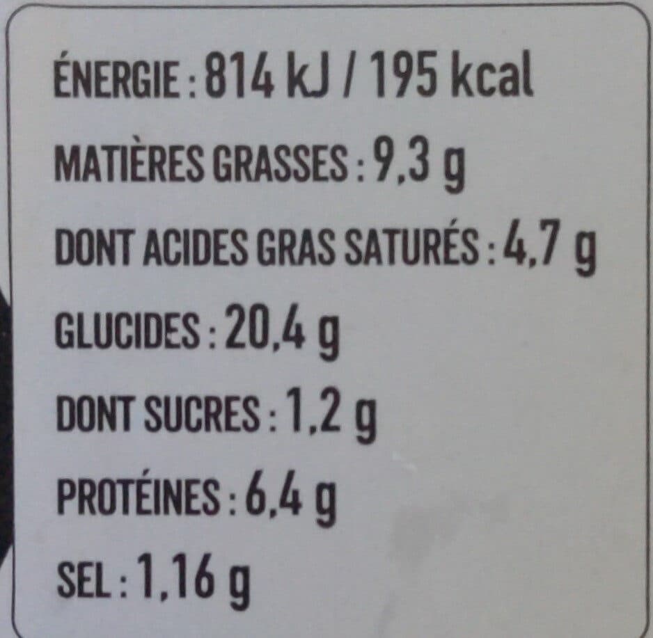 Crêperie de Guerlédan La galette nordique packshot