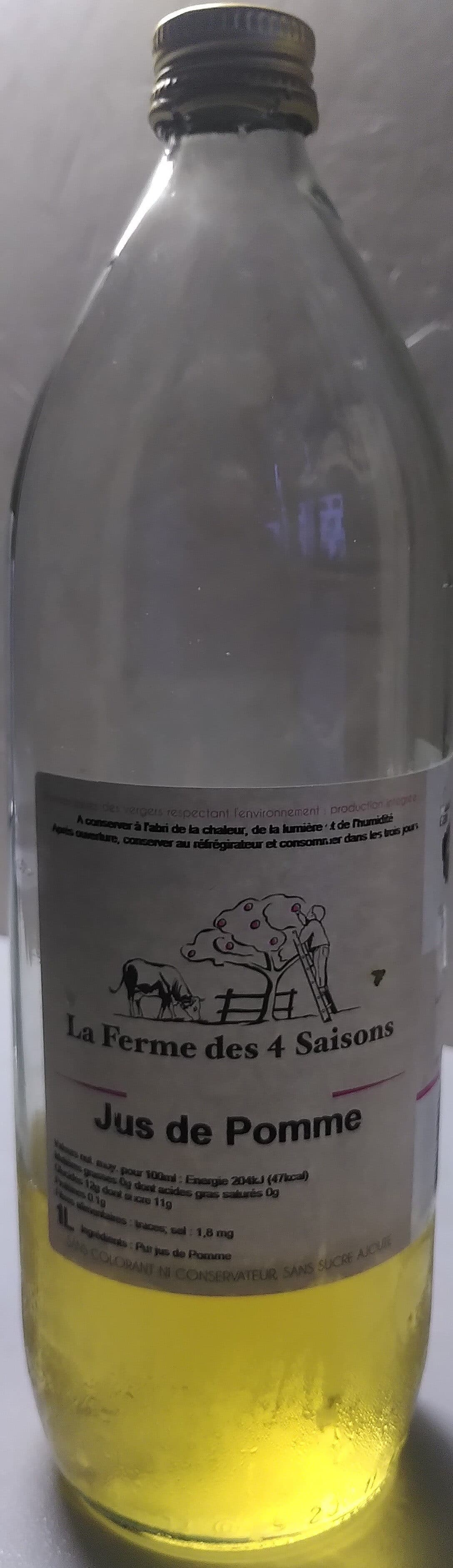 La ferme des 4 saisons Jus de pomme packshot