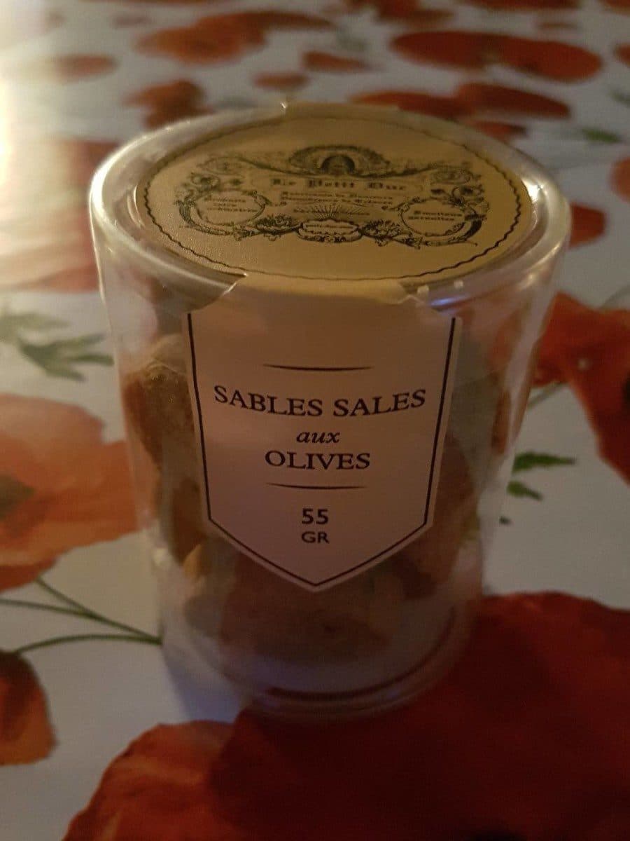 Le Petit Duc Sablés salés aux olives packshot