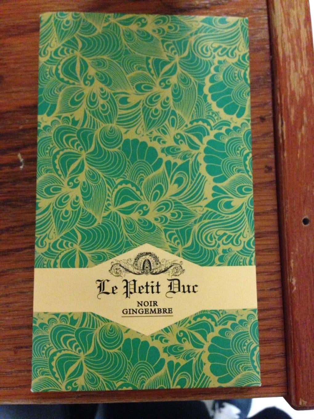 Le petit duc Noir gingembre packshot
