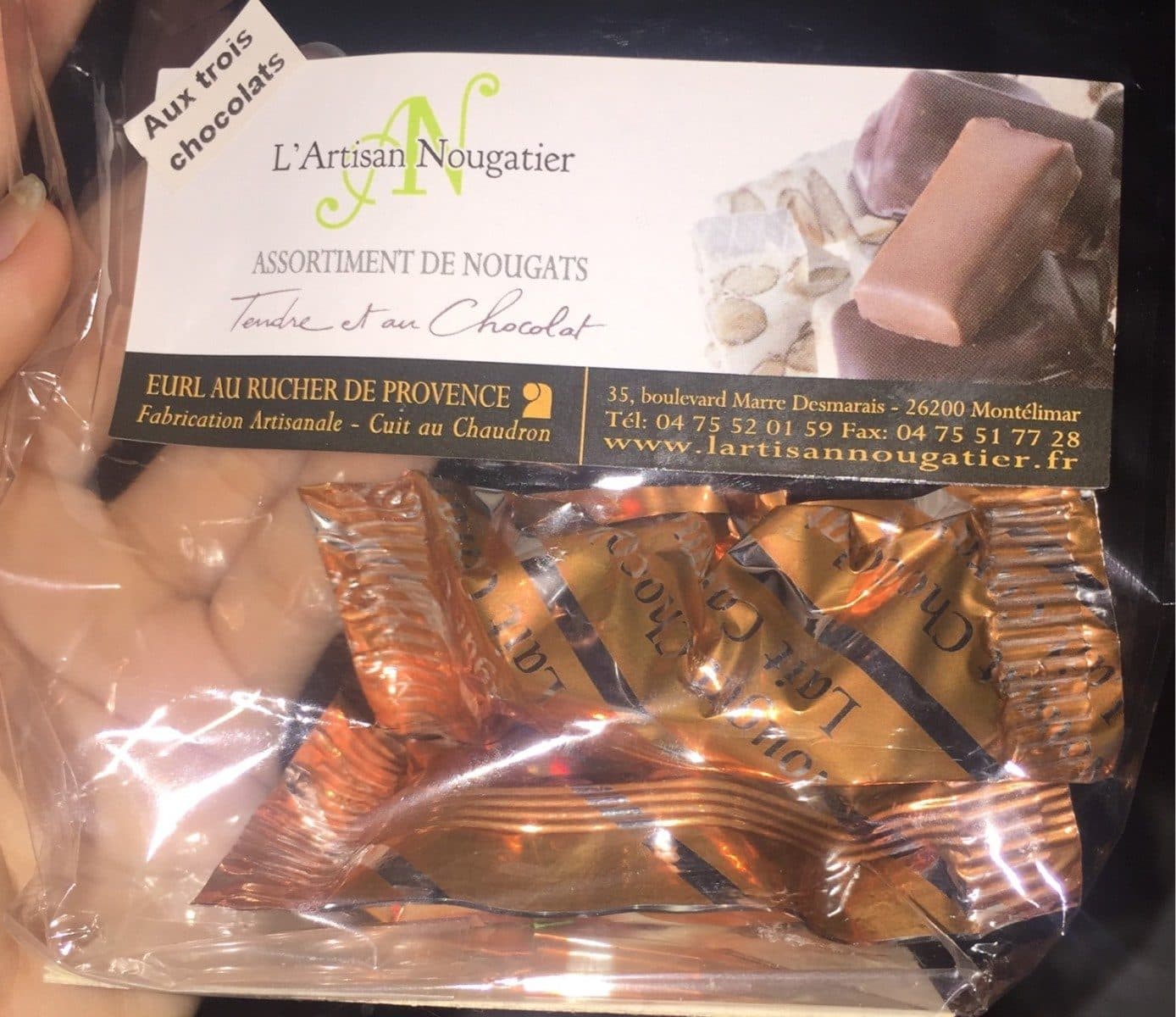 Open Food Facts Assortiment de nougats packshot