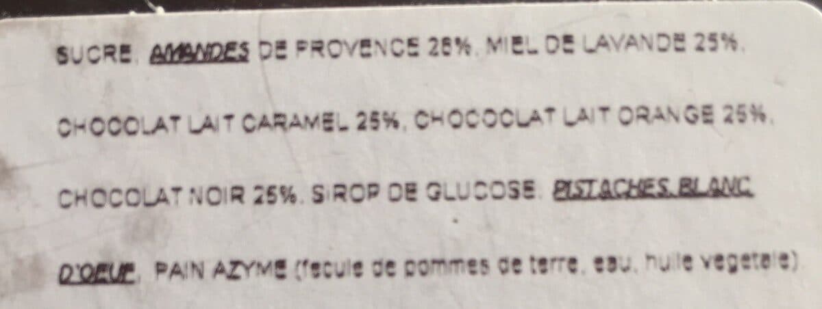 Open Food Facts Nougat packshot