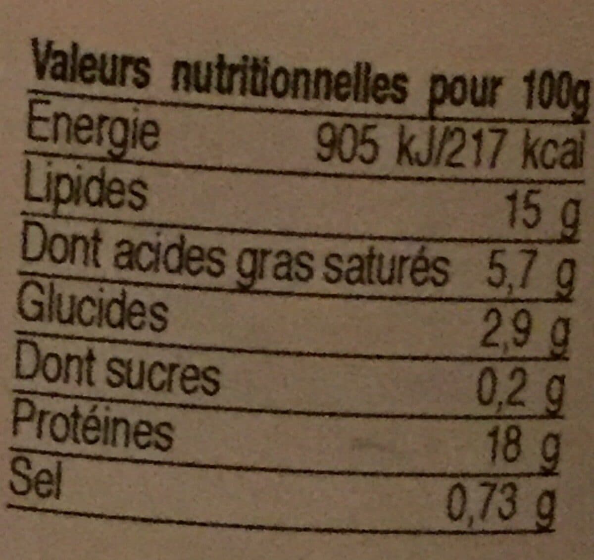 Open Food Facts Paté de porc packshot