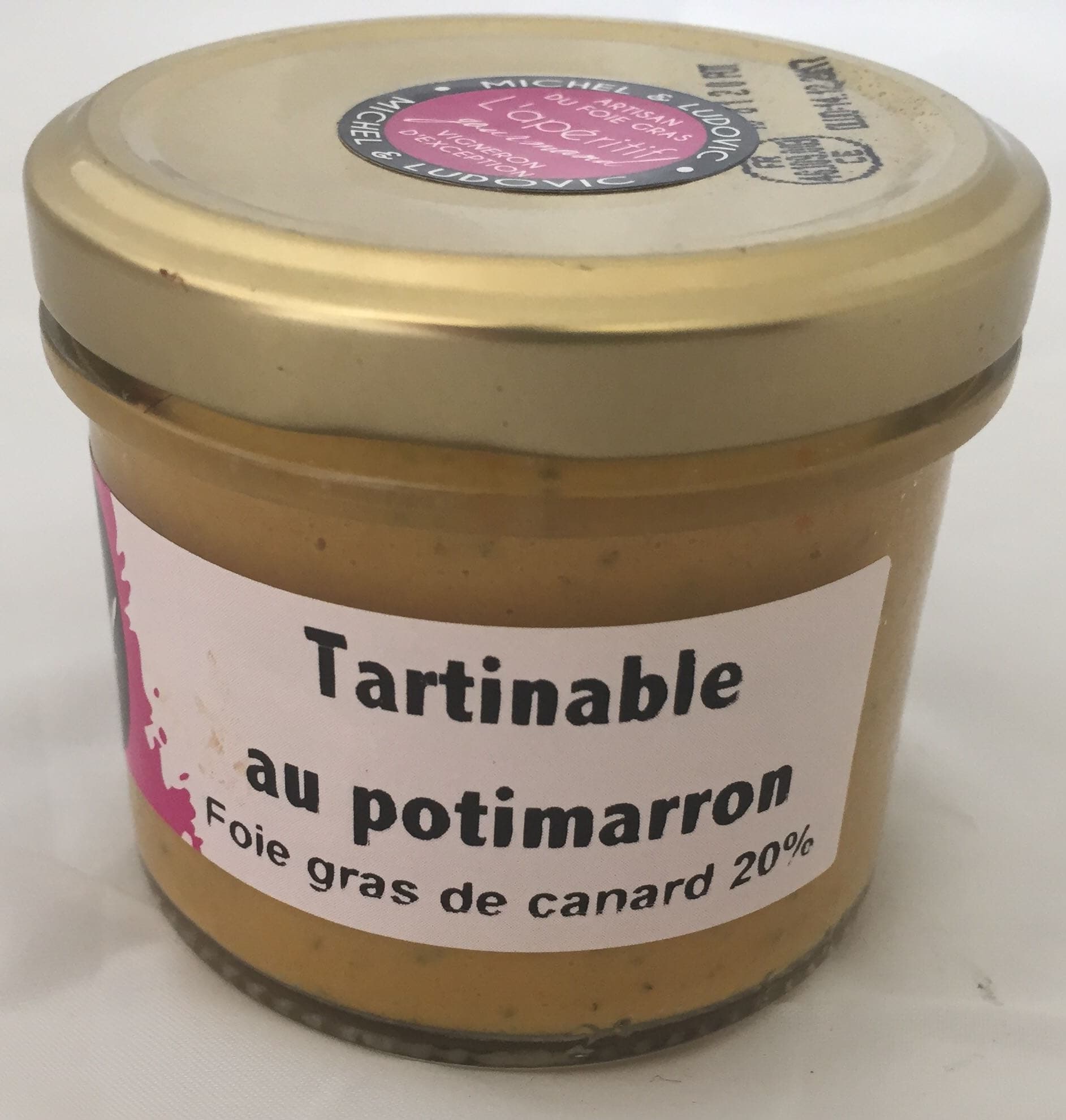 L'Apéritif Gourmand Tartinable au potimarron, foie gras de canard 20% packshot