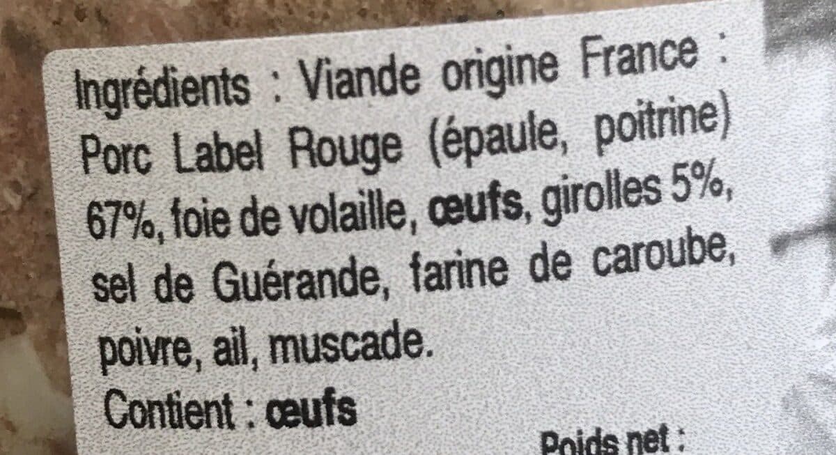 Open Food Facts Le pâté de Montcuq packshot