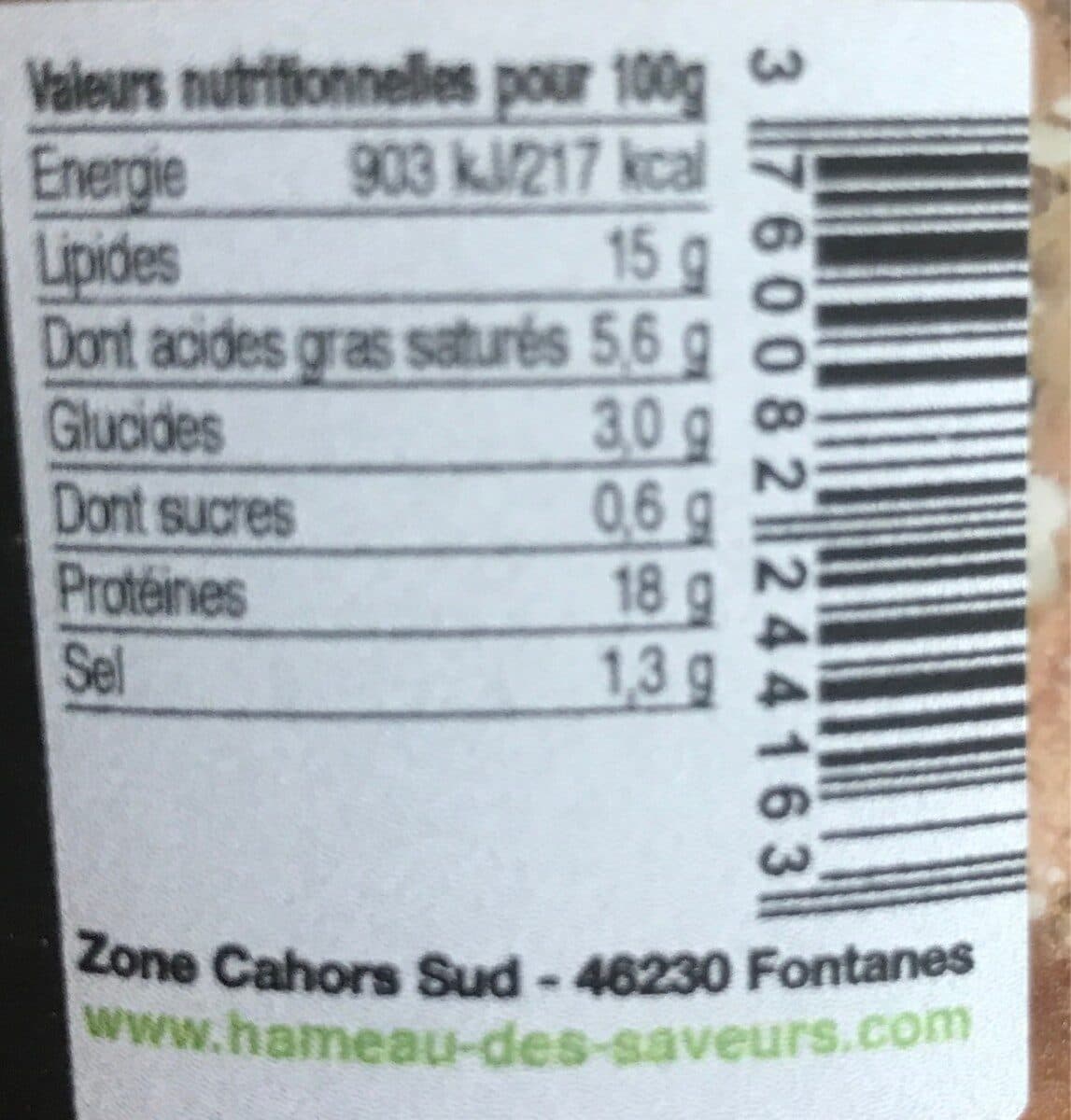Open Food Facts Le pâté de Montcuq packshot