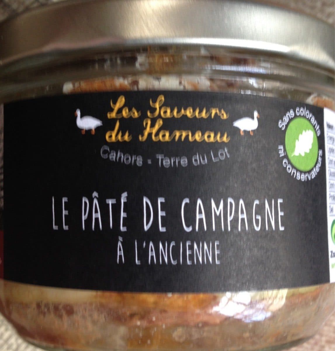 Open Food Facts Le pâté de campagne à l'ancienne packshot