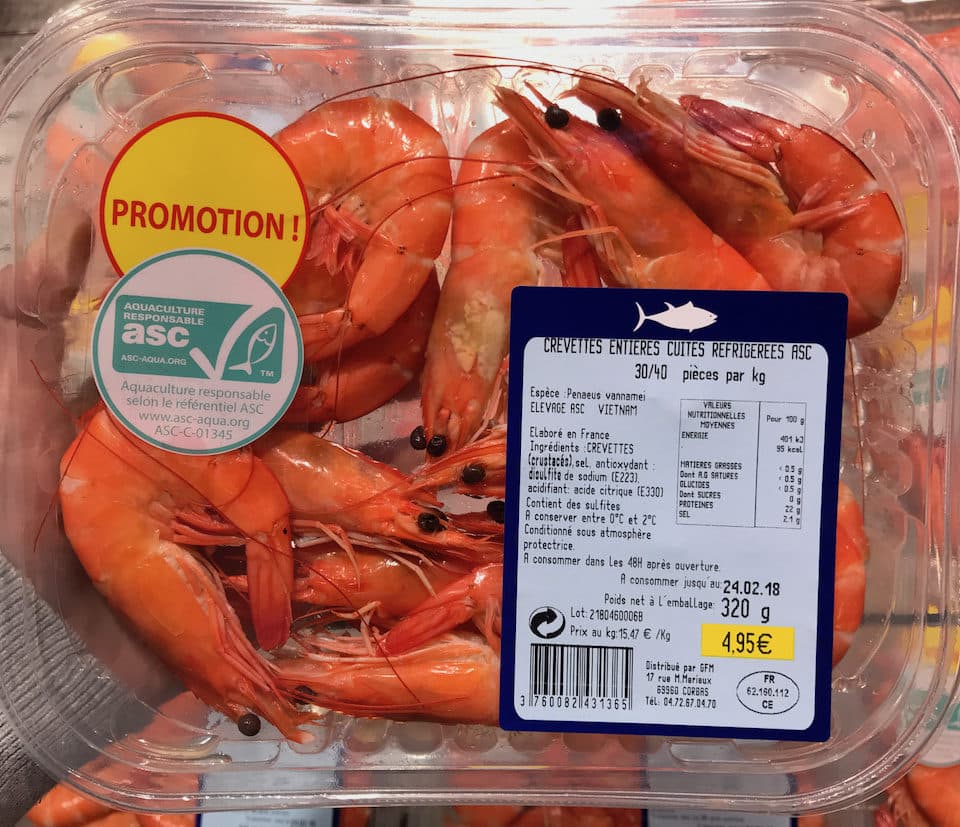 GFM Crevettes packshot