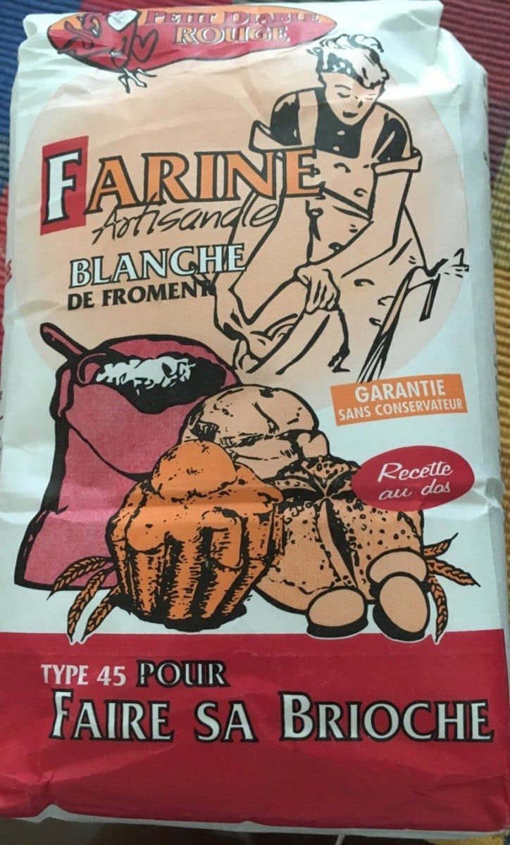 Open Food Facts Farine Blanche de froment type 45 packshot