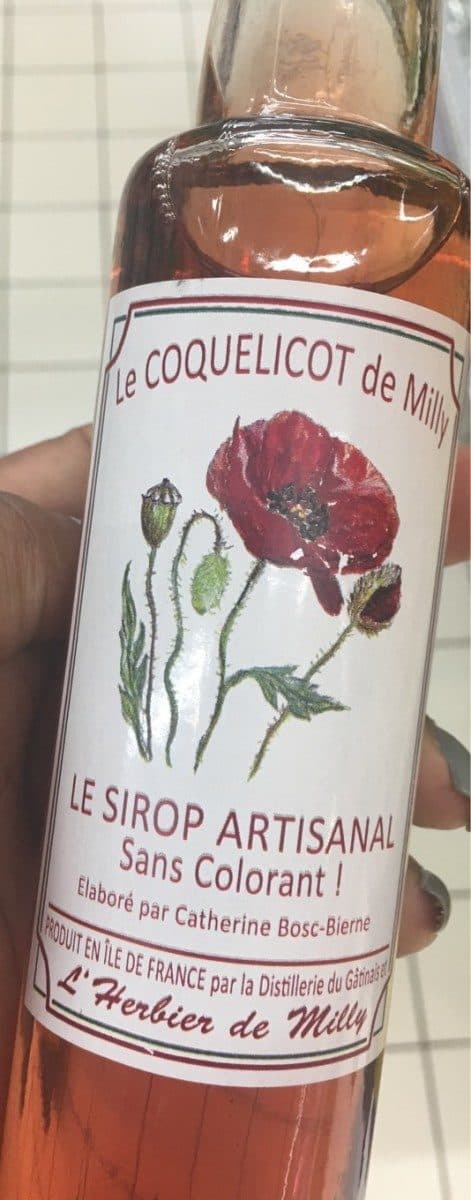 Open Food Facts Le coquelicot de milly packshot