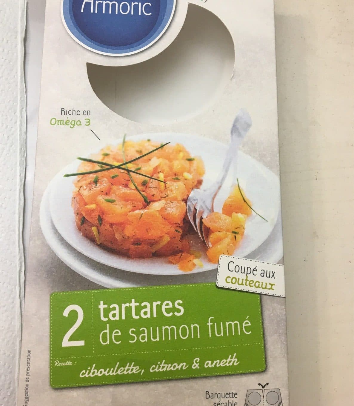 Armoric Tartare de saumon packshot