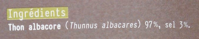Armoric Les poissons sauvages Thon albacore fumé packshot