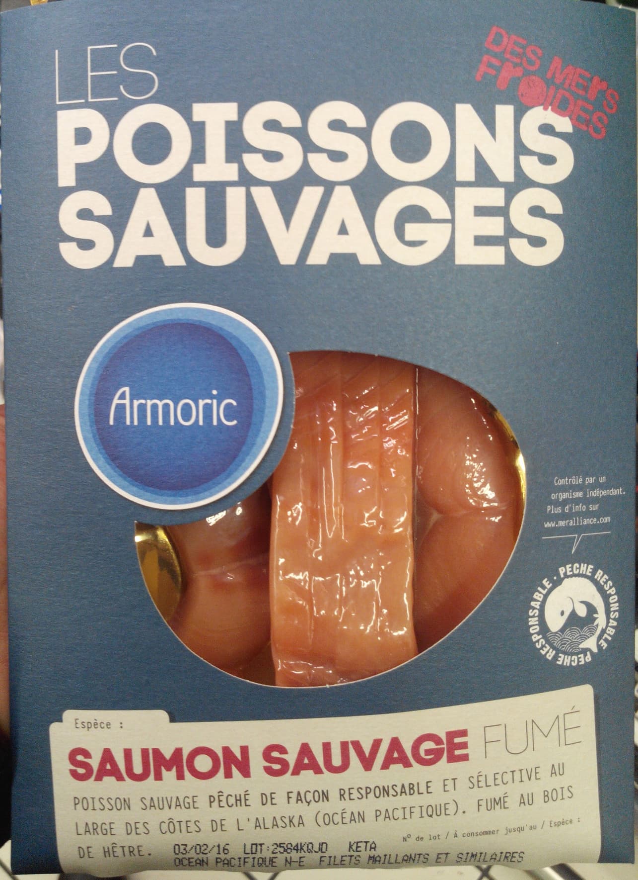 Armoric Armoric Saumon Sauvage Fumé packshot