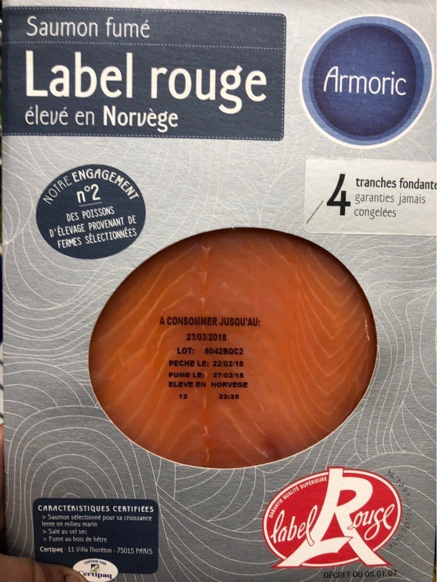 Armoric Saumon Atlantique Norvège packshot