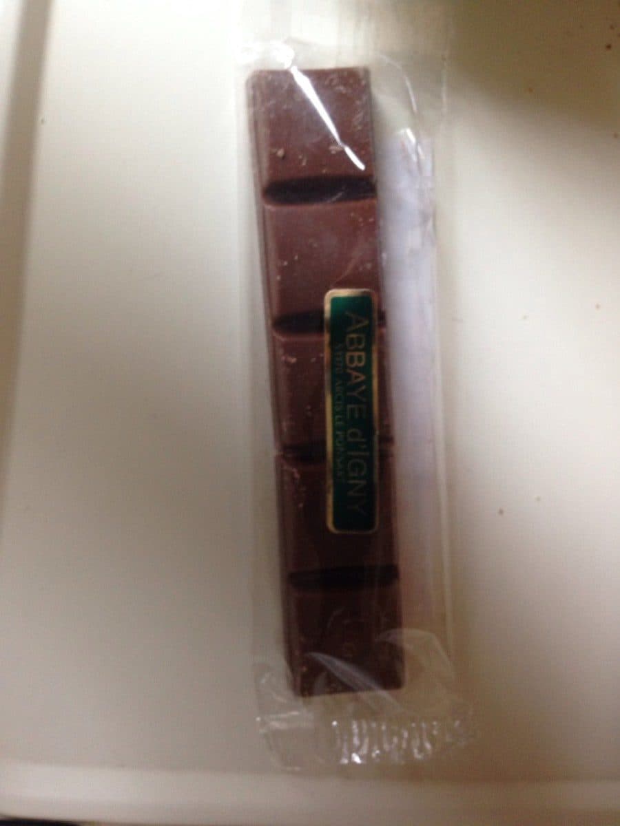Open Food Facts Barre chocolat lait packshot