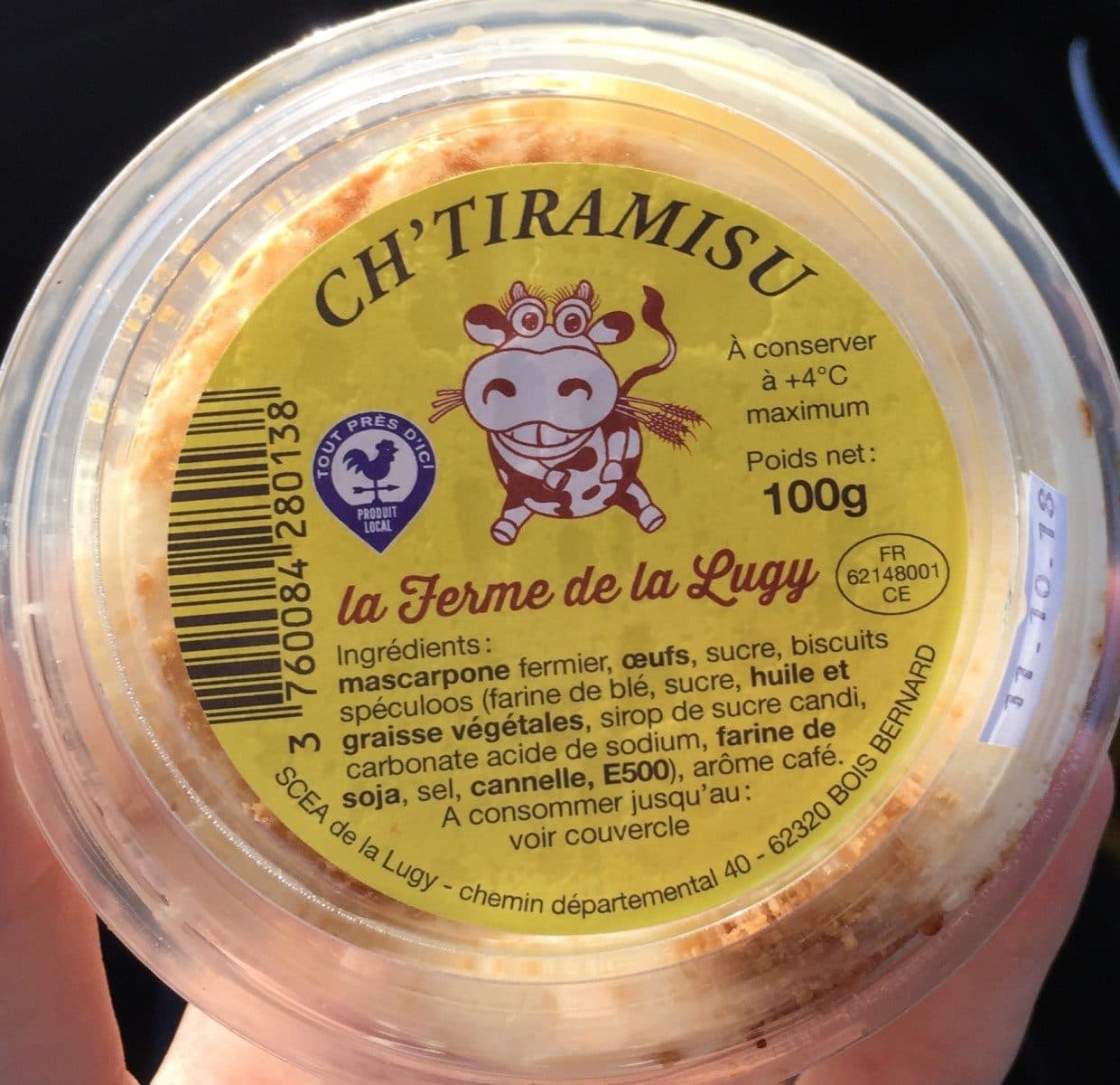 La ferme de la Lugy CH'TIRAMISU packshot