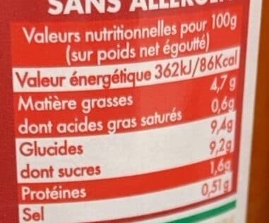 Open Food Facts Sauce Basquaise - Spécial Pâtes packshot