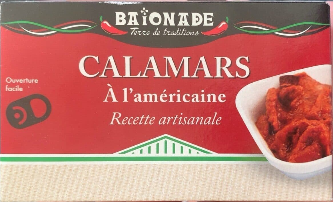 Baïonade Calamars a l'américaine packshot