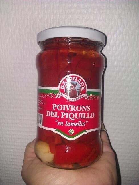 Baionade Poivrons Del Piquillo En Lamelles 222g packshot