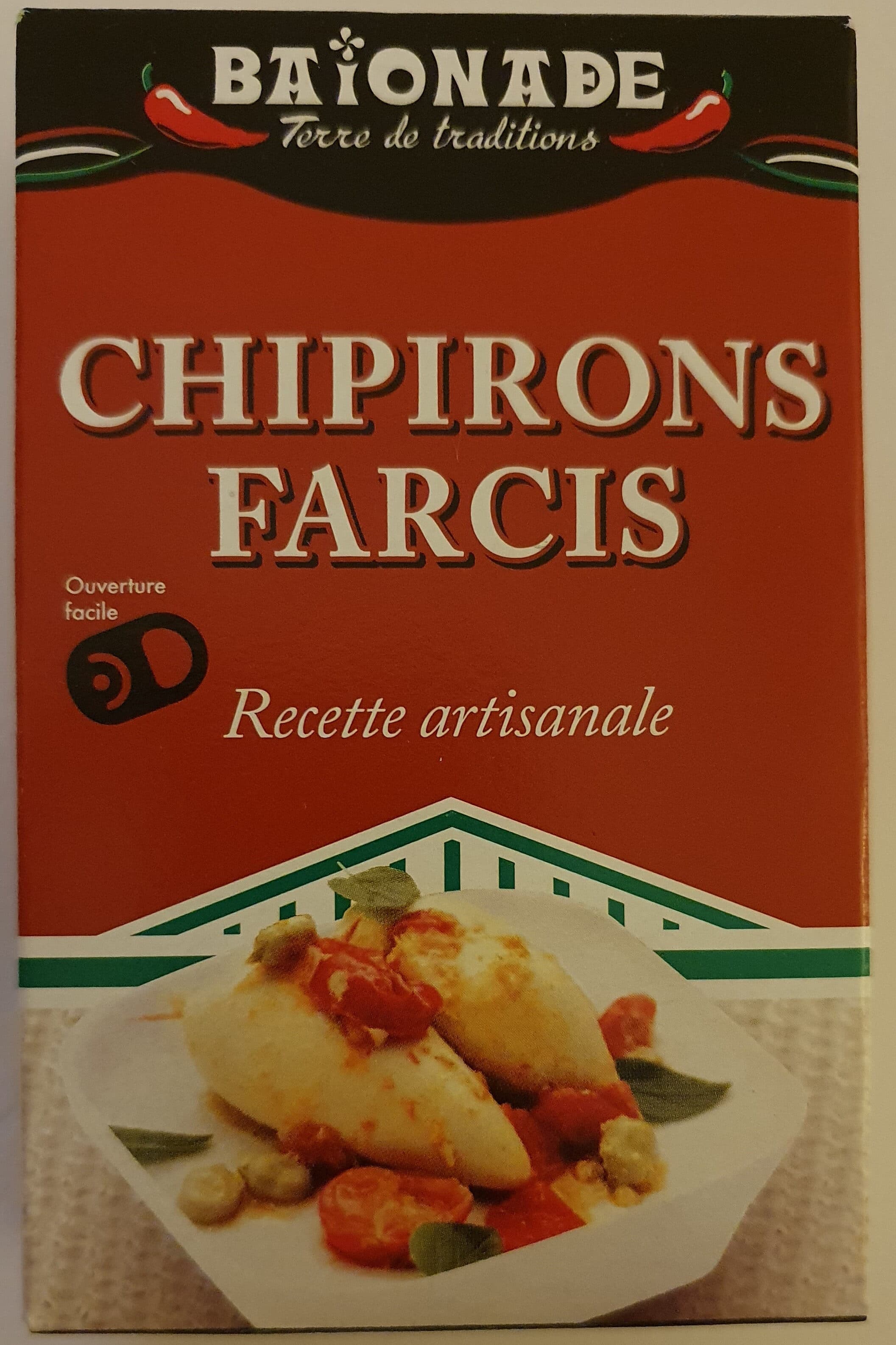 Baionade Chipirons farcis packshot