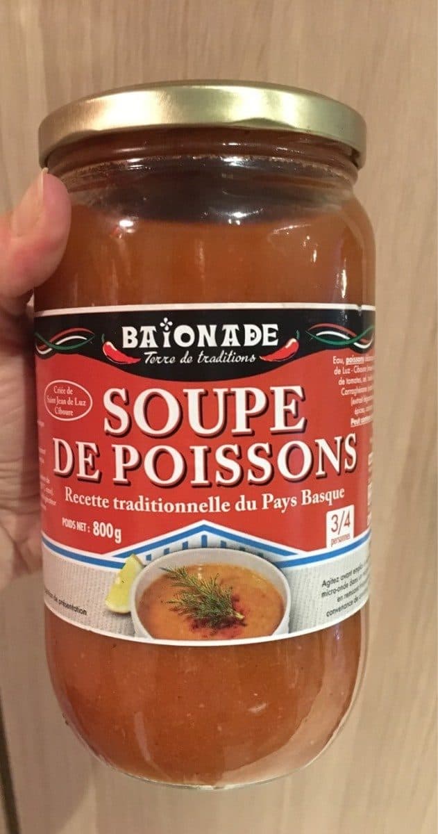 Open Food Facts Soupe de poisson packshot