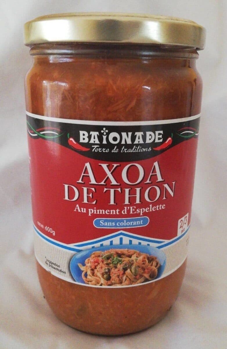 Baionade Axoa de thon au piment d'Espelette packshot