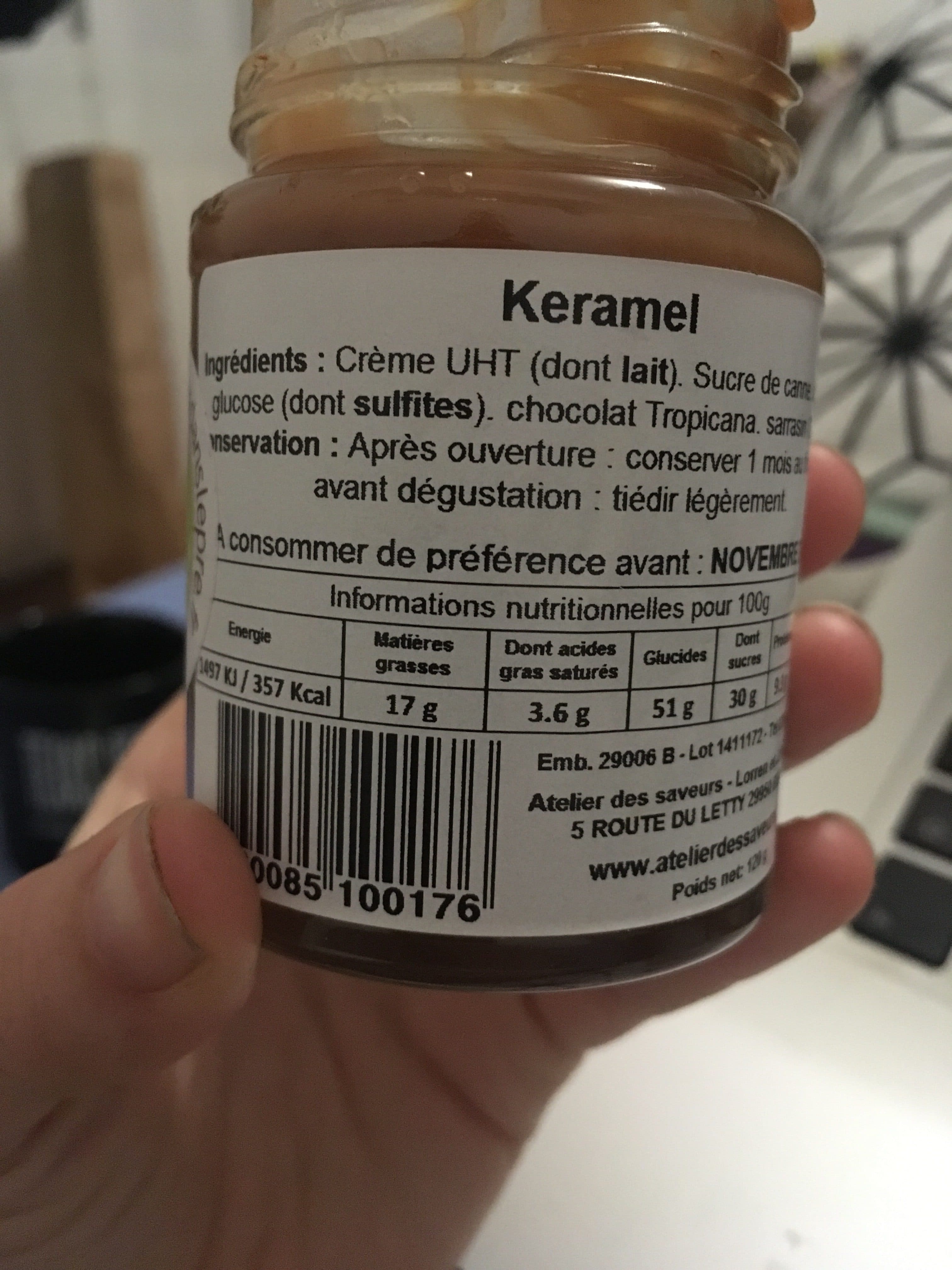Atelier Des Saveurs Keramel packshot