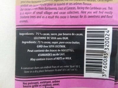 François Pralus Venezuela Trinitario 75% packshot